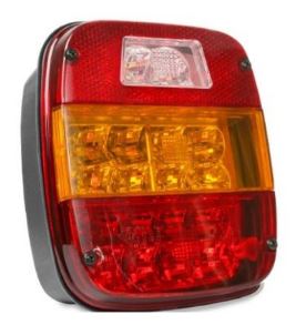 LANTERNA TRASEIRA LED BIVOLT LENTE LISA FORD E VOLKSWAGEN  COM VIGIA- PL04402449 PRADOLUX
