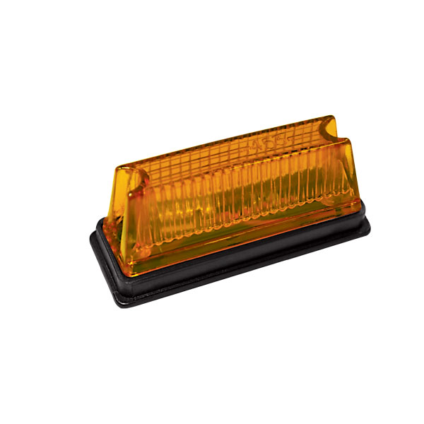 LANTERNA RETANGULAR PARA FURGAO AMARELA  - PRL04520001 