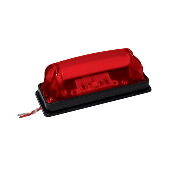 LANTERNA RETANGULAR PARA FURGAO COM BORDAS ARREDONDADA - PRL04522903VM 