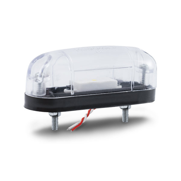 LANTERNA LUZ DE PLACA COM 1 LED CRISTAL - PRL04800042 