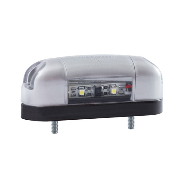 LANTERNA OVAL UNIVERSAL 2 LEDS PARA LUZ DE PLACA - PRL04800056 