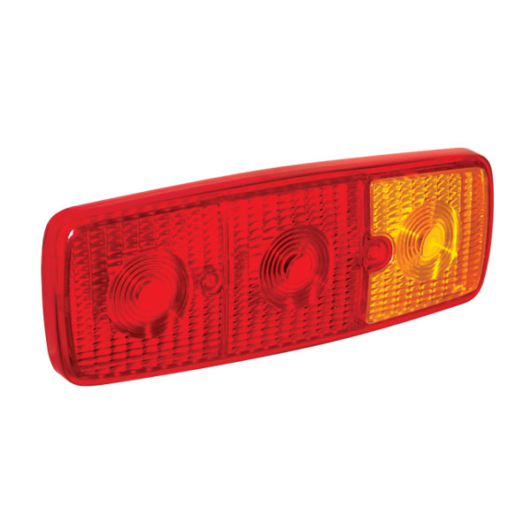 LENTE TRASEIRA MB 1113 BICOLOR  - PRL05170005  