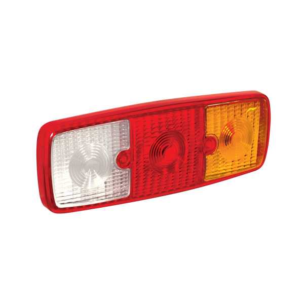 LENTE PARA LANTERNA TRASEIRA MB 1313 E UNIVERSAL  - PRL05170009 