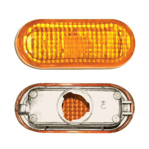 LANTERNA LATERAL VW SEM SOQUETE AMARELA ACRILICO - PRL05980021 