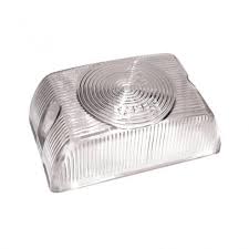 LENTE LANTERNA RETANGULAR TIPO FACCHINI CRISTAL  - PRL05992902CR 