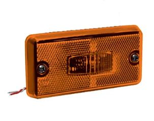 LANTERNA LATERAL RETANGULAR LED BIVOLT AMARELA - PRL06061541 PRADOLUX
