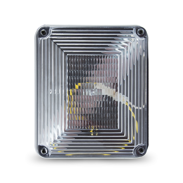 LANTERNA RETANGULAR INTERNA DE TETO SEM INTERRUPTOR - PRADOLUX - PL06100002