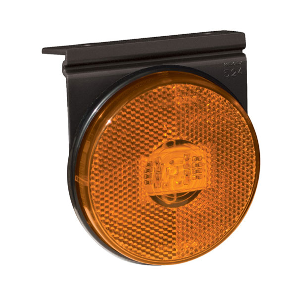 LANTERNA LED LANTERNA UNIVERSAL COM CONECTOR SUPORTE AMARELA  - PRL06461941AM 