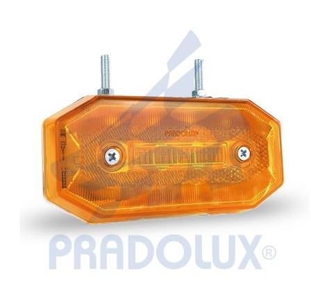 LANTERNA LATERAL DELIMITADORA AMARELO LED BIVOLT - PRL06601961 PRADOLUX
