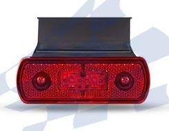 LANTERNA LATERAL VERMELHA LADO DIREITO E ESQUERDO 2 LEDS - PRL06761943 PRADOLUX