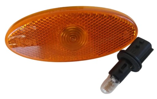 LANTENA LATERAL SETA AMARELA COM SOQUETE - PRL06924121