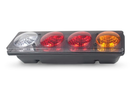 LANTERNA TRASEIRA UNIVERSAL MB S/VIGIA MODELO BOLHA FUME  - PRL07160904