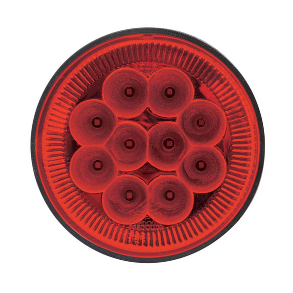 LANTERNA 10 LEDS PARA SUPOR TRASEIRA UNIVERSAL VERMELHA  - PRL07600063 