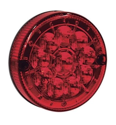 LANTERNA POSIÇAO LUZ E FREIO 10 LEDS 24 VOLTS - PRADOLUX  PRL07962463