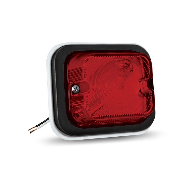 LANTERNA UNIVERSAL LED BIVOLT TIPO MERCOSUL COM LENTE EM ACRÍLICO. - PRL09020063 PRADOLUX