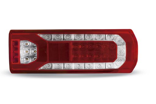 LANTERNA TRASEIRA LED 24V SEM VIGIA LADO DIREITO MB - PRL09144169 PRADOLUX