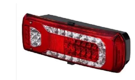 LANTERNA TRASEIRA LED 24V COM VIGIA LADO ESQUERDO MB - PRL09144269 PRADOLUX