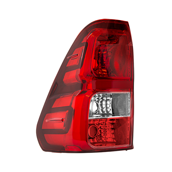 LANTERNA TRASEIRA TOYOTA HILUX L.E 2016 EM DIANTE  S/ SOQUETE - PRADOLUX - PL10040227