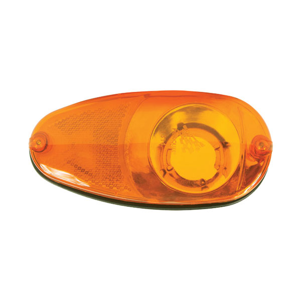 LANTERNA POSICAO PISCA LATERAL RETROREFLETOR AMARELA ACRILICO - PRL13140021AM 
