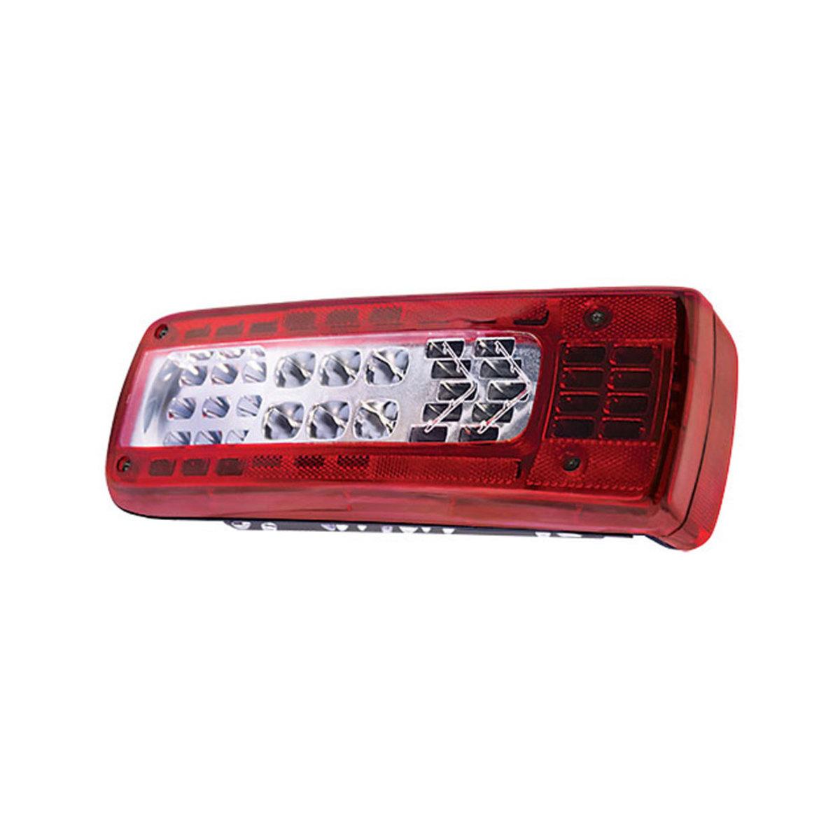LANTERNA TRASEIRA LED 24V CAMINHAO VOLVO LD BICOLOR  - PRL15500147LD 