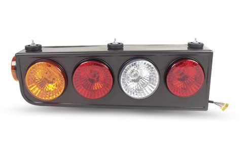SUPORTE TIPO UNIVERSAL TRASEIRA LUZ DE RE LD TRICOLOR  - PRL20566109LD 