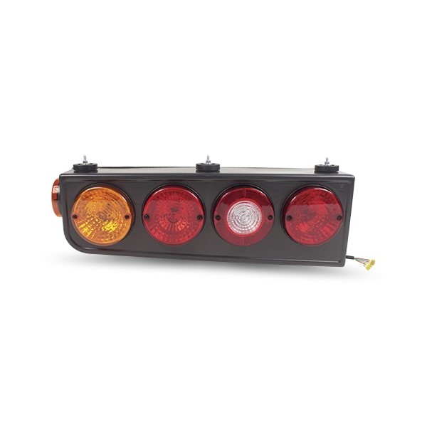 SUPORTE TIPO UNIVERSAL COM LANTERNA FIXACAO FRONTAL LE TRICOLOR  - PRL20906209LE 