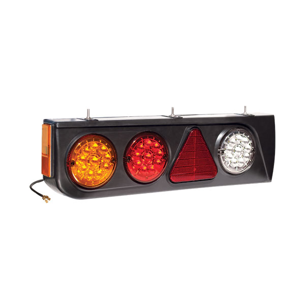 LANTERNA TRASEIRA 10 LEDS 24V LE TRIANGULAR  - PRL23003469 