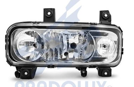 FAROL PRINCIPAL LADO DIREITO MERCEDES-BENZ ATEGO - PRL60560102 PRADOLUX