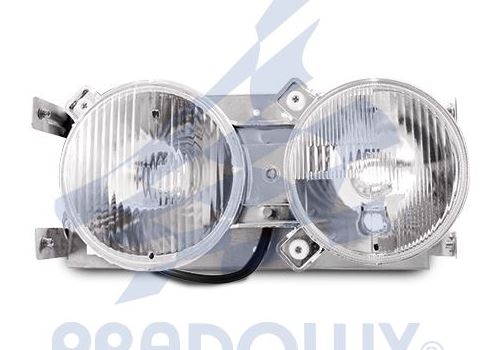 FAROL DUPLO LADO ESQUERDO MERCEDES-BENZ 710, 1620, 712 - PRL70020222 PRADOLUX