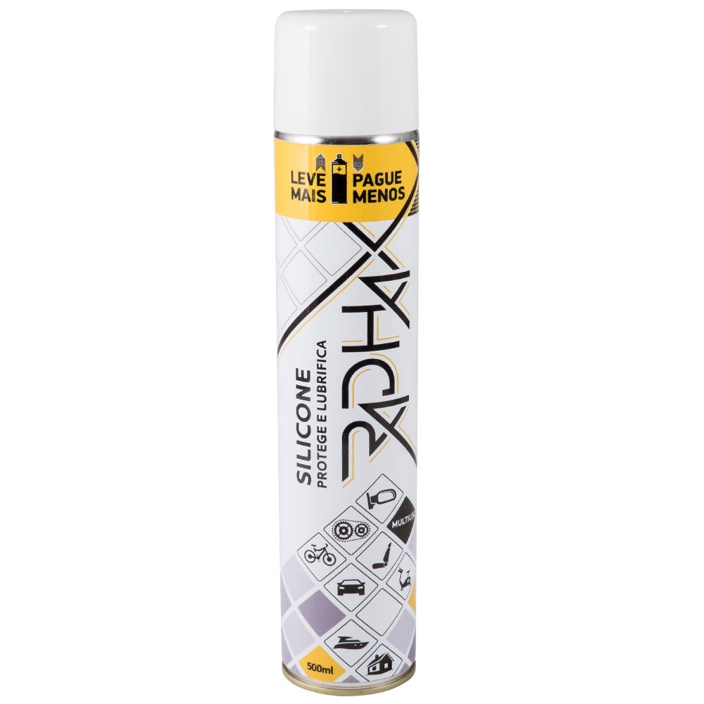 SILICONE AEROSOL 500ML RADIEX  - RAD30010