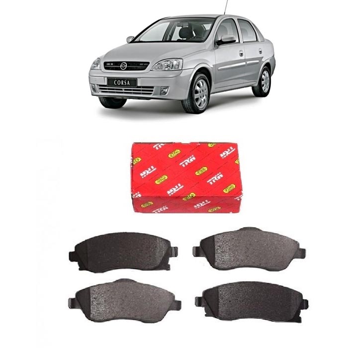 PASTILHA FREIO CORSA NOVO 02-13 GM