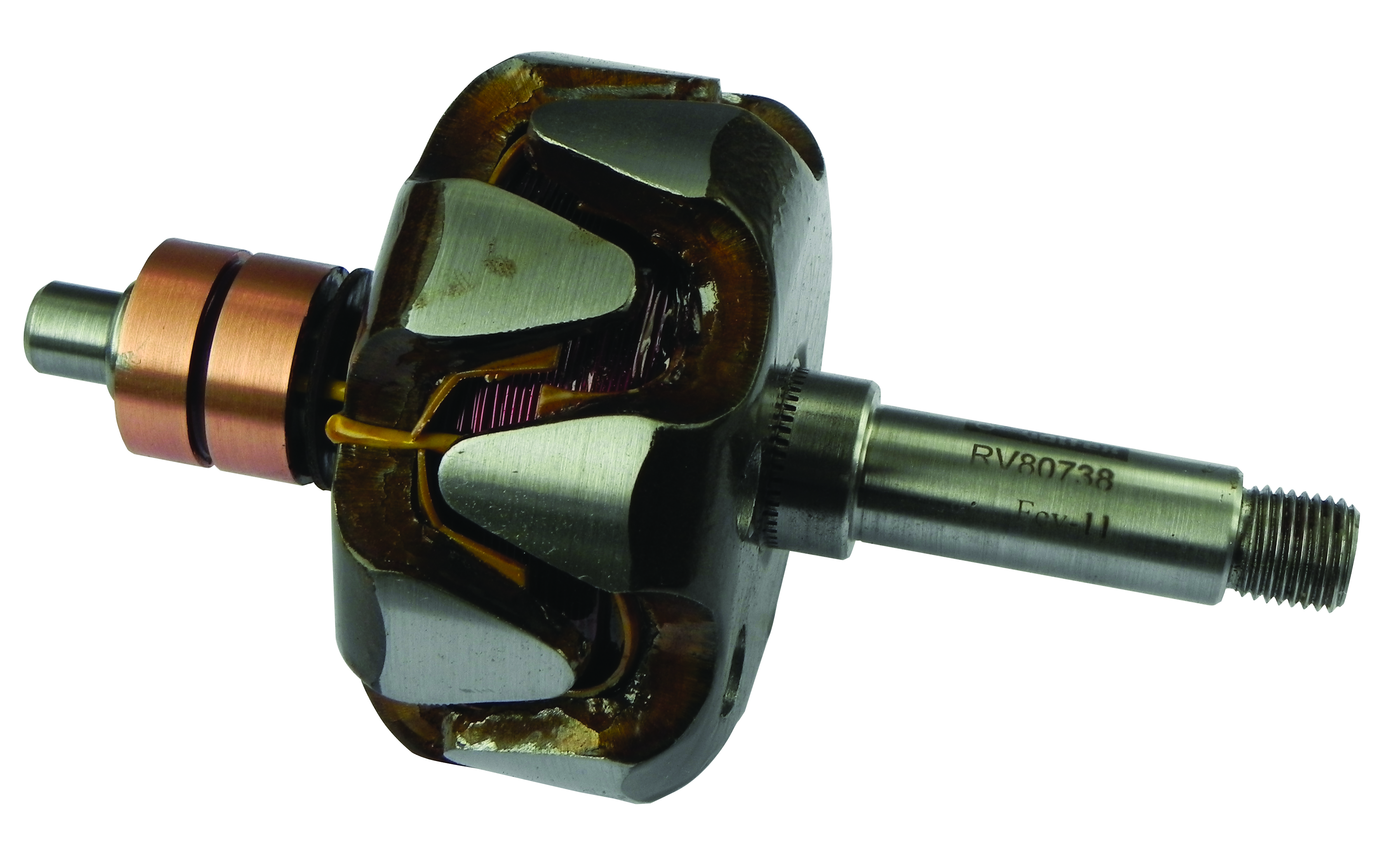 ROTOR ALTERNADOR CAMINHAO SCANIA28V 45A MODERNO - RV80736 