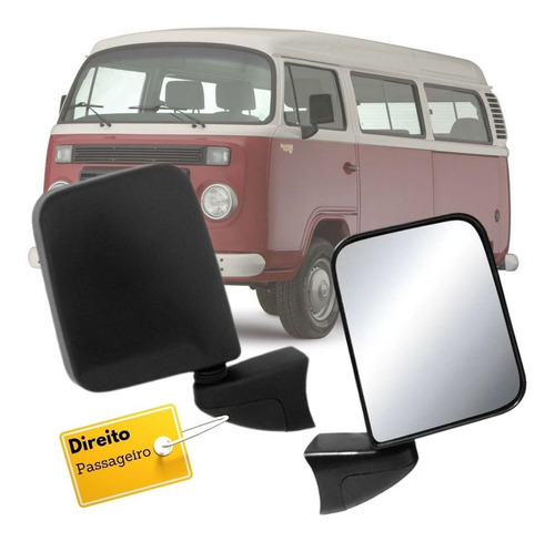 RETROVISOR KOMBI 97 EM DIANTE LADO DIREITO  - RX1102LD 