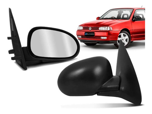 RETROVISOR GOL G2 95-99 4PORTA SEM CONTROLE LADO DIREITO  - RX1116LD 