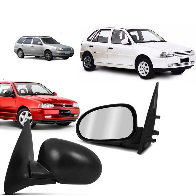 RETROVISOR GOL G2 95-99 4PORTA SEM CONTROLE  LADO ESQUERDO - RX1117LE 