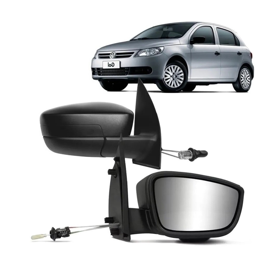 RETROVISOR GOL G5 COM CONTROLE  LADO DIREITO  - RX1166LD 
