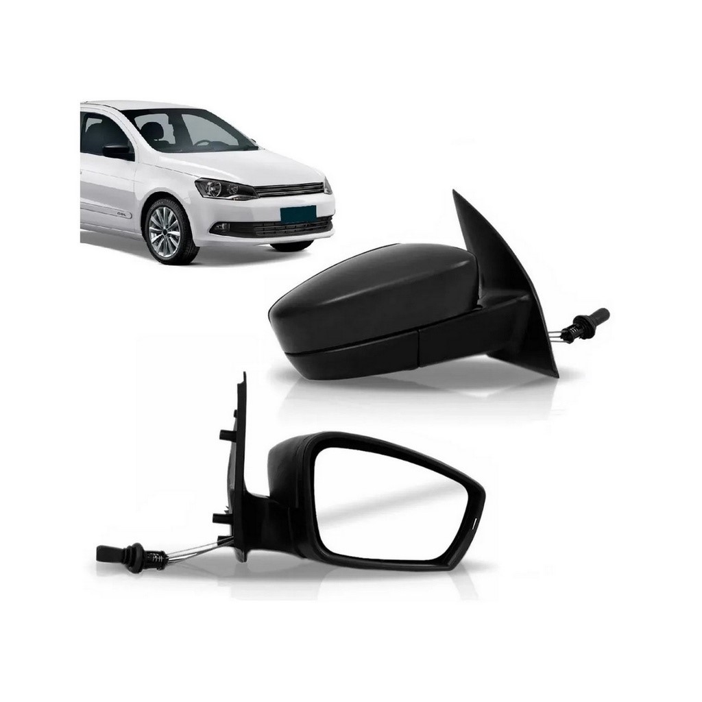 RETROVISOR GOL G6 2/4PORTA COM CONTROLE  LADO DIREITO - RX1194LD 