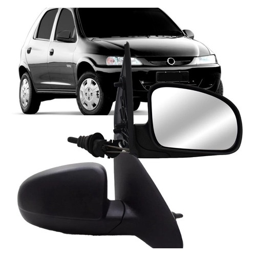 RETROVISOR CELTA 00/06 2/4PORTA LADO DIREITO SEM CONTROLE - RX2286 