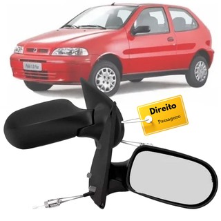 RETROVISOR PALIO FIRE 2PORTA COM CONTROLE LADO DIREITO  - RX4436LD 