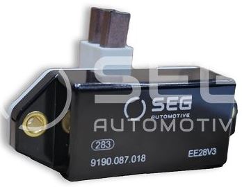 REGULADOR DE VOLTAGEM ELETRONICO 24 VOLTS  M.BENZ SCANIA VOLVO   SEG 9190087018