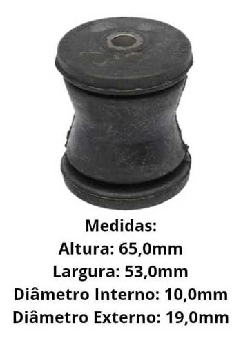 BUCHA DO EIXO SUSPENSÃO TRASEIRA CELTA 2000-2016 - CLASSIC 2004-2016 (SAMPEL)- SA3003