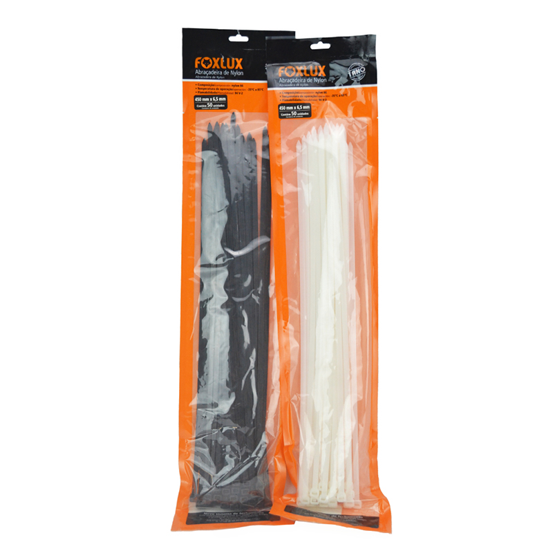 ABRACADEIRA NYLON PRETA 20CM X4,5 - GW200M