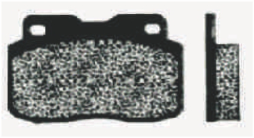 PASTILHA DE FREIO DIANT FORD PAMPA 81>