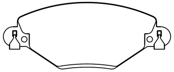 PASTILHA DE FREIO DIANT CITROEN C5 2001>