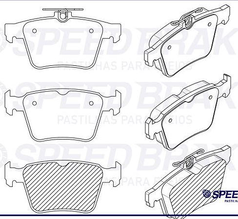 PASTILHA DE FREIO TRAS VW GOLF 2014>