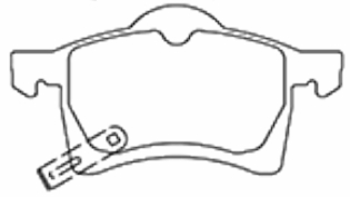 PASTILHA DE FREIO DIANT GM VECTRA 10>