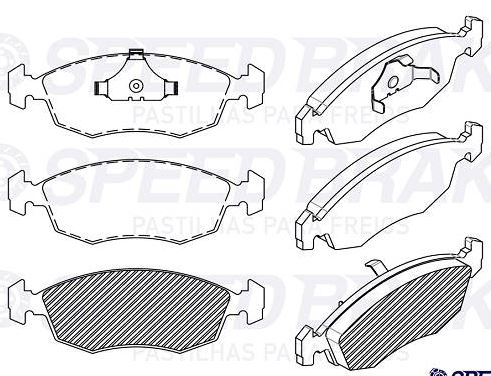 PASTILHA DE FREIO DIANT FIAT TEMPRA 94>