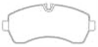 PASTILHA DE FREIO DIANT MB SPRINTER 12>