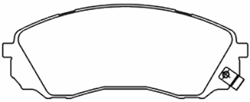 PASTILHA DE FREIO DIANT HYUNDAI H1 2014>