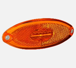 LANTERNA RETRORREFLETOR ELIPSE LED 24V. - SINAL SUL SS2041AM